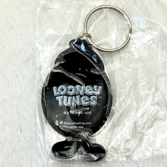 Looney Tunes Tweety Bird  2.5" Soft Rubber Keychain Warner Bros - Picture 2 of 2